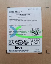 1PC INVT Inverter GD20-1R5G-4 380V/1.5KW New #am