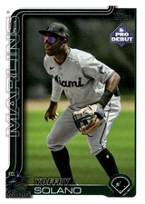 2025 Topps Pro Debut #PD-26 Yoffry Solano FCL Marlins Topps