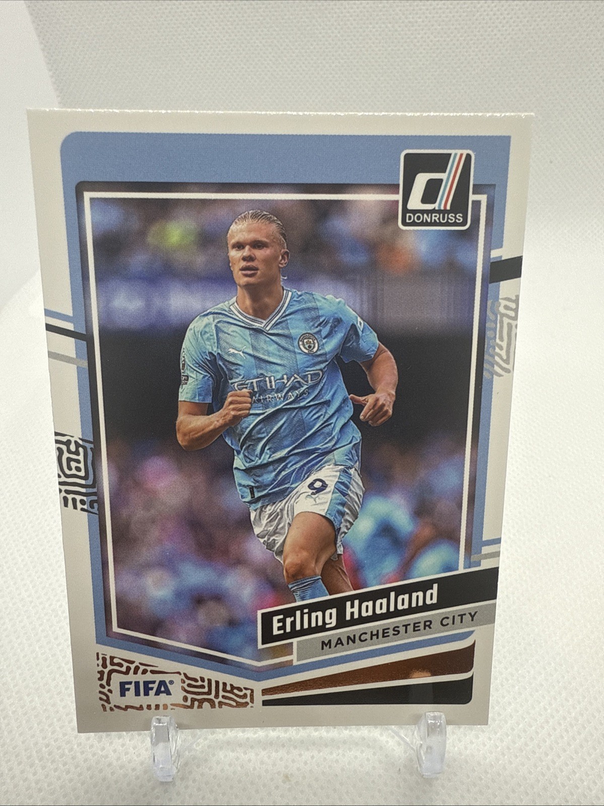 Erling Haaland #89 Soccer Cards 2023 Panini Donruss trading card — raw and PSA graded price guide