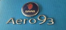 Saab 9-3 Aero 2003-2010 Rear Trunk Emblem Logo Badge Nameplate Oem Used Rare