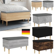 Truhen Sitzbank mit Stauraum Spielzeugkiste Truhenbank Holzkiste mit deckel