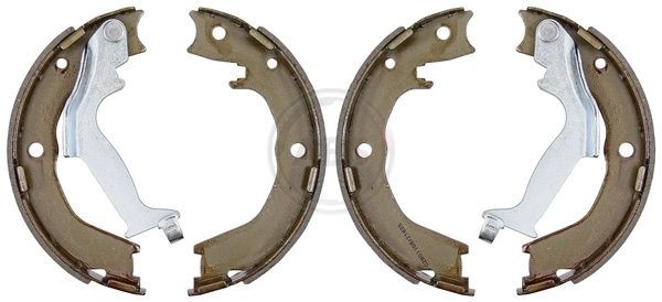 A.B.S. 9266 Bremsbacken Satz Handbremsbacken Feststellbremse Hinten FüR KIA-image