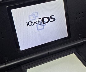 Black Nintendo iQue DS Lite Console Chinese Version Region Free + USB Charger