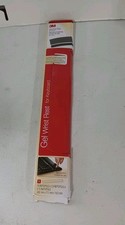 3M Gel Antimicrobial Large Mouse Wrist Rest for Keyboard Black WR310LE