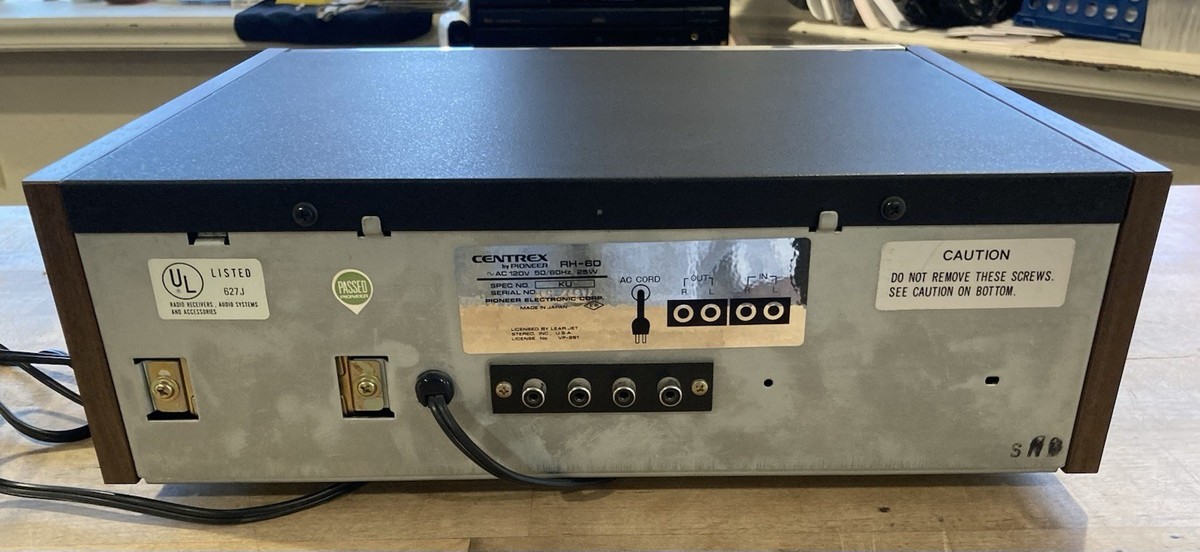 Pioneer RH-65 8 Track Tape Recorder for sale online | eBay