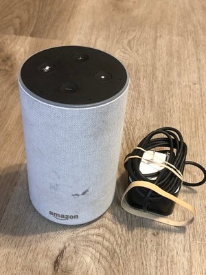 Amazon Echo Smart Speaker XC56PY  Tested - White  TESTED