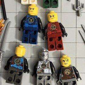 LEGO NINJAGO The Hands of Time Minifig Zane 70624 Lot Of 7 E9 9
