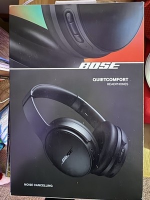 Bose QuietComfort Noise Cancelling Headphones Black, Brand New