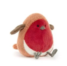 Red Robin Bird 8 Inch Stuffed Animal Plush Toys Toddler Doll Kids Gifts