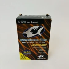 Vintage Sega Dreamcast GameShark CDX Video Game Enhancer CIB Complete In Box