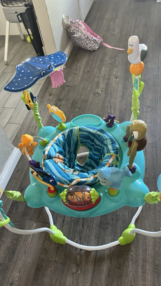 Disney Baby Finding Nemo Sea of Activities Jumper 60701 - Image 4 of 4