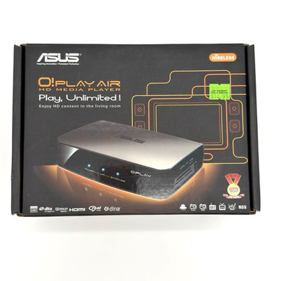 Asus O!Play Air HDP-R3 Media Player Full Package Includes All Tested Working