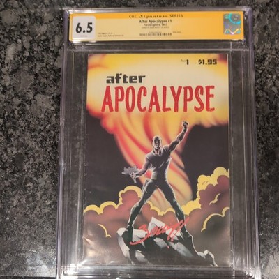 After Apocalypse #1  Comics 1987   1st Mark Bagley Art CGC signature series 
