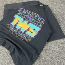 Vintage TWS Texas World Speedway "How The West Was Run" T-Shirt L