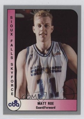 1991-92 ProCards CBA Matt Roe #114 0q3