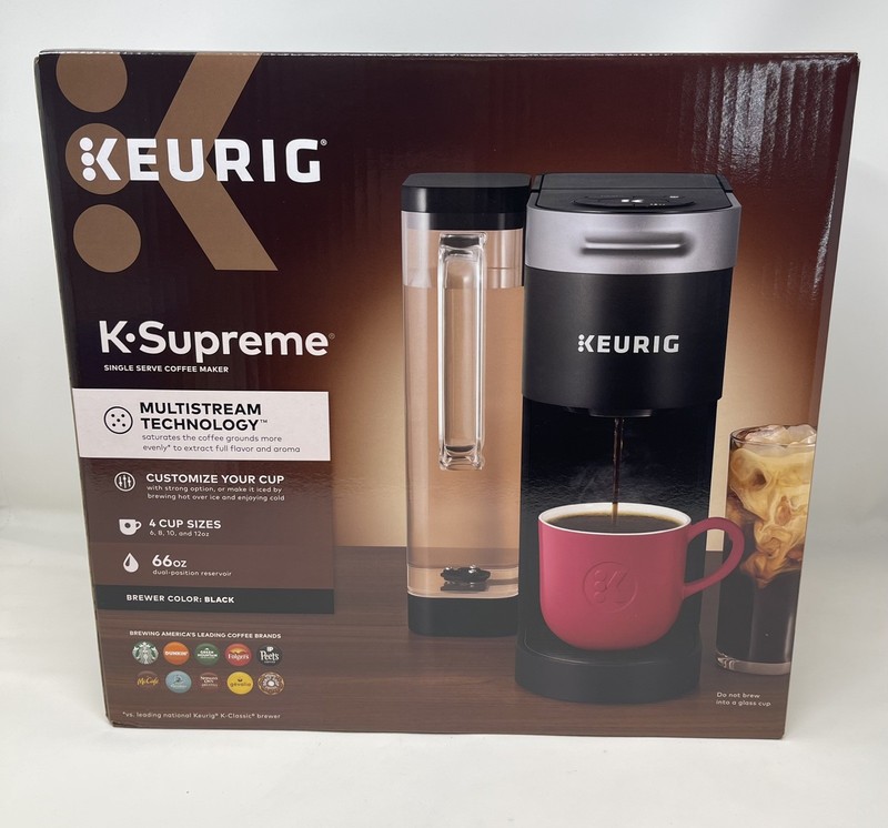 New Keurig K Supreme Single Serve Coffee Maker new and sealed Free Shipping