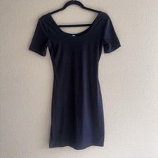 Mudd S Black Bodycon Shortsleeve Bodycon Dress