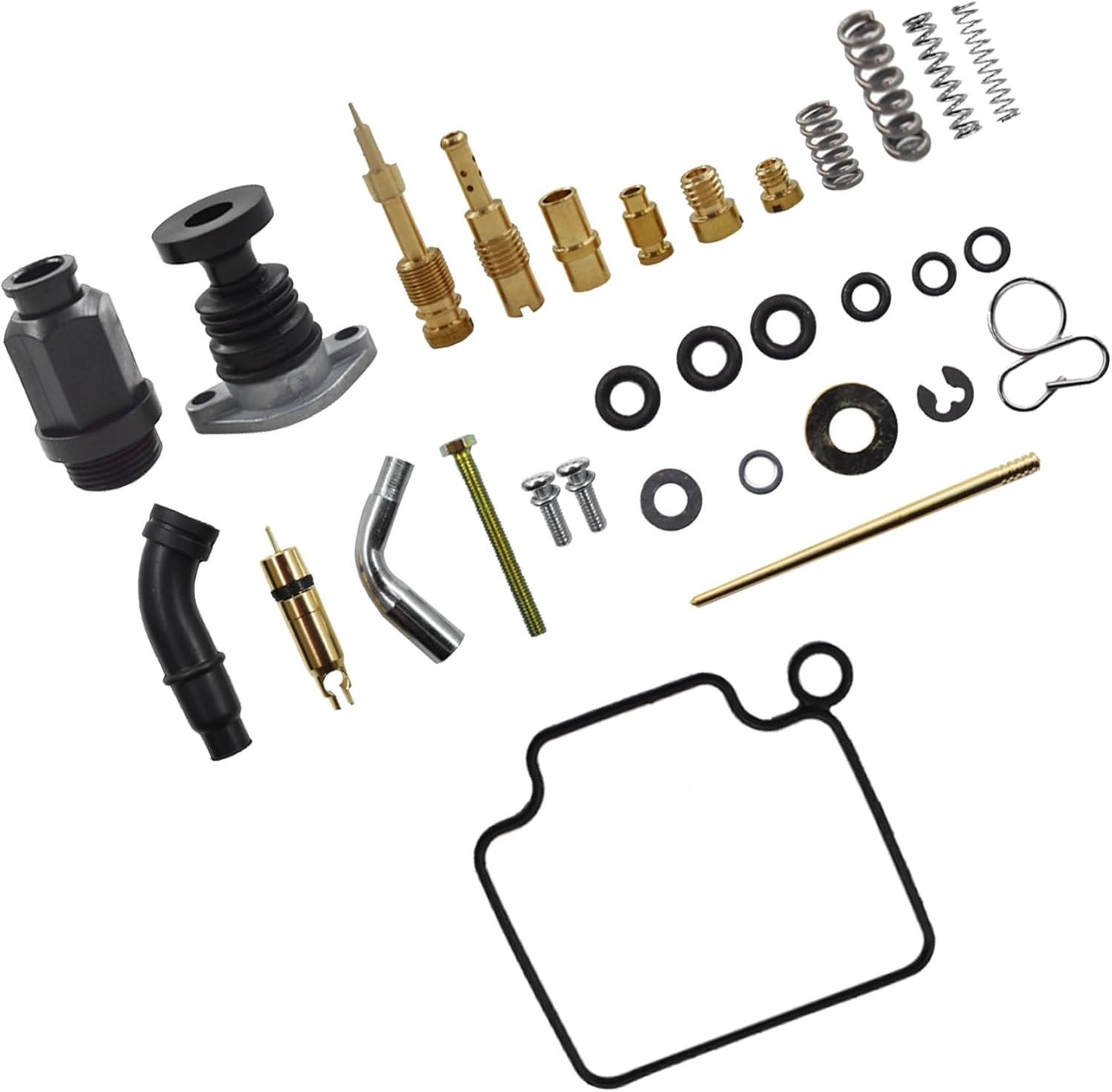 Carb Carburetor Repair Kit with Choke Plunger Starter Valve and Primer...