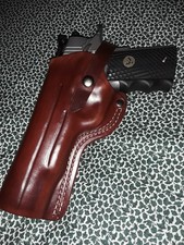 LEFT HAND Leather Crossdraw Holster 1911 Full Size New