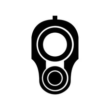 M1911 Barrel Sticker Decal Die Cut