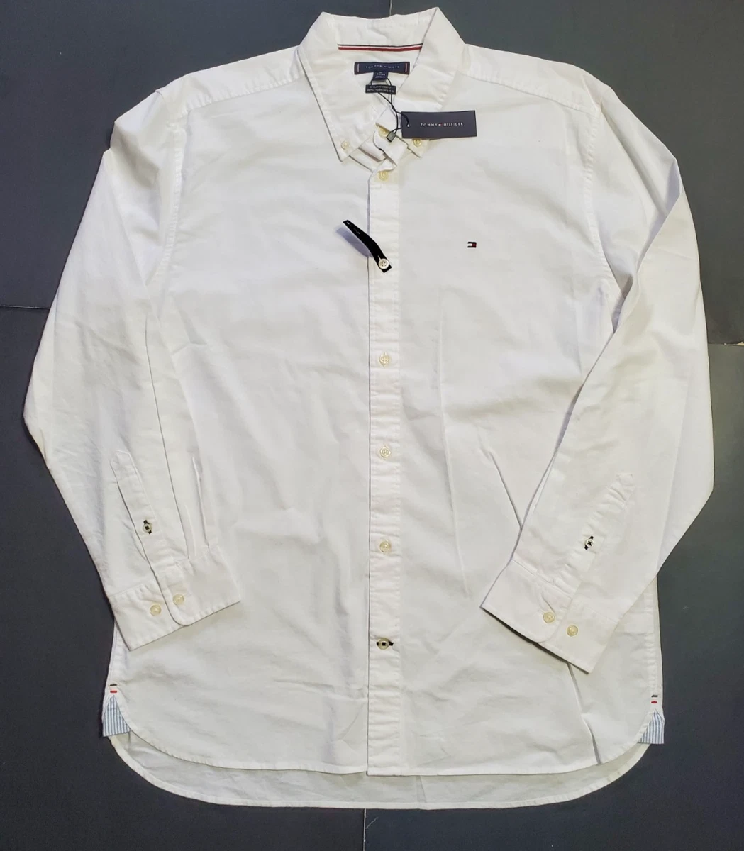 Tommy Hilfiger Point White Dress Shirts for Men for sale | eBay