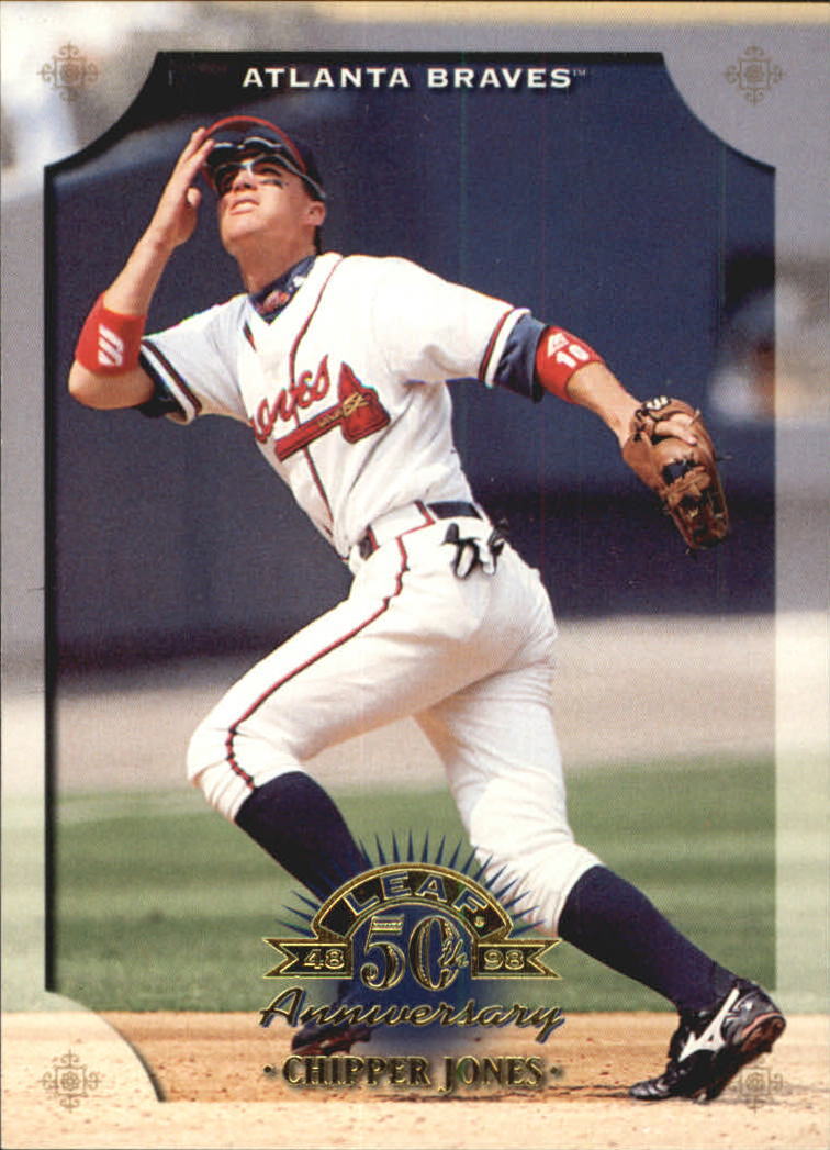 1998 Leaf #130 Chipper Jones - NM-MT
