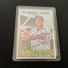 Autographed  1970  Topps.  BOB RODGERS   .  Dec.       #AB