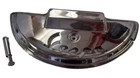 Vespa PX LML Stainless Steel Spare Wheel Cover Half Moon + Bolt Laser Cut "Vespa
