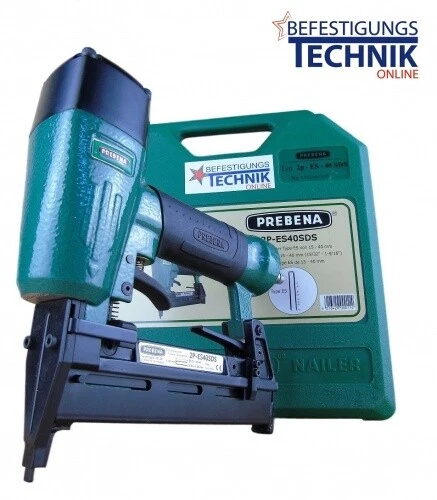 Prebena Klammernagler Klammergerät 2P-ES40SDS 15-40mm für Klammer ES KL-17 - Bild 1 von 1
