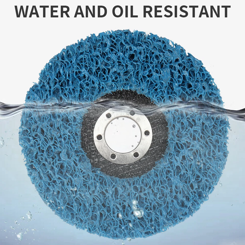 10PC Poly Strip Clean Disc 4-1/2" x7/8" Easy Paint Stripping Rust Removal Wheels - Image 3 of 4