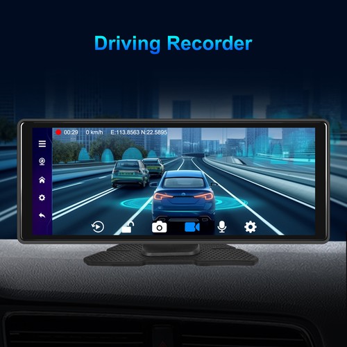 10.26in Car Radio Stereo GPS Touch Screen For Carplay Android Auto Bluetooth FM - Picture 6 of 16