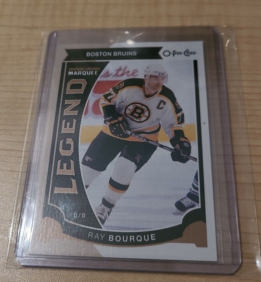 Ray Bourque 2015-16 O-Pee-Chee Marquee Legend Base Card #586