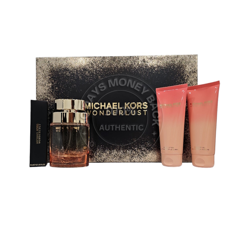 MICHAEL KORS WONDERLUST 4個セット Amazon.com : Michael Kors Wonderlust for Women 4 Pieces Gift