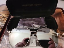 Alexander McQueen Sunglasses Ruthenium AM0124SK00159 AM0124SK 001 59