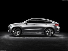 Cars mercedes benz coupe suv concept 2014 15 Desk Mat Stitched