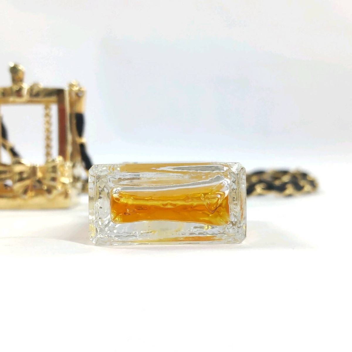 CHANEL PERFUME NECKLACE Vintage Necklace COCO Perfume Motif Rare