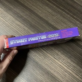 Street Fighter 2010: The Final Fight Nintendo NES CB Game Cartridge + Box
