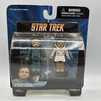 Star Trek Minimates Series 5 Commander Decker & Ilia Probe 2008