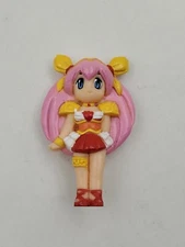 Anime Wedding Peach Angel Peach Fighting Suit Ver. Mini Figure T.N.K Japan USED