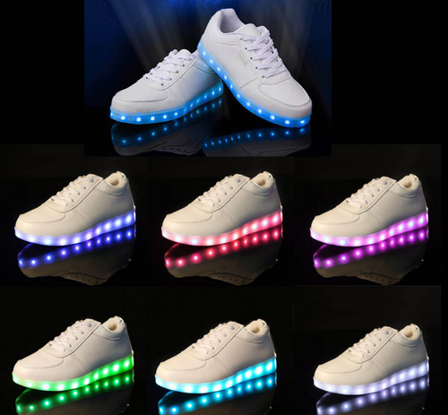 leuchtende schuhe