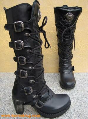 New Rock Boots Magarita TR004-S1 Damenstiefel High Heels Größe 36 bis 42     