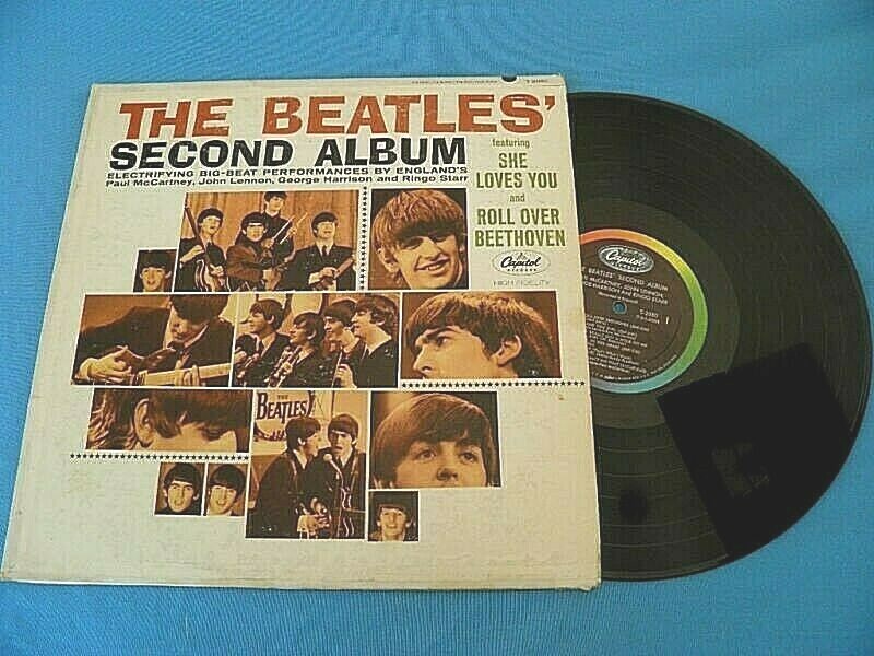 The Beatles - Second Album - USA 1964 Early Copy Capitol T 2080 LP