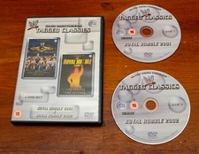 WWF / WWE Tagged Classics: Royal Rumble 2001 & 2002 - wrestling DVDs - UK PAL