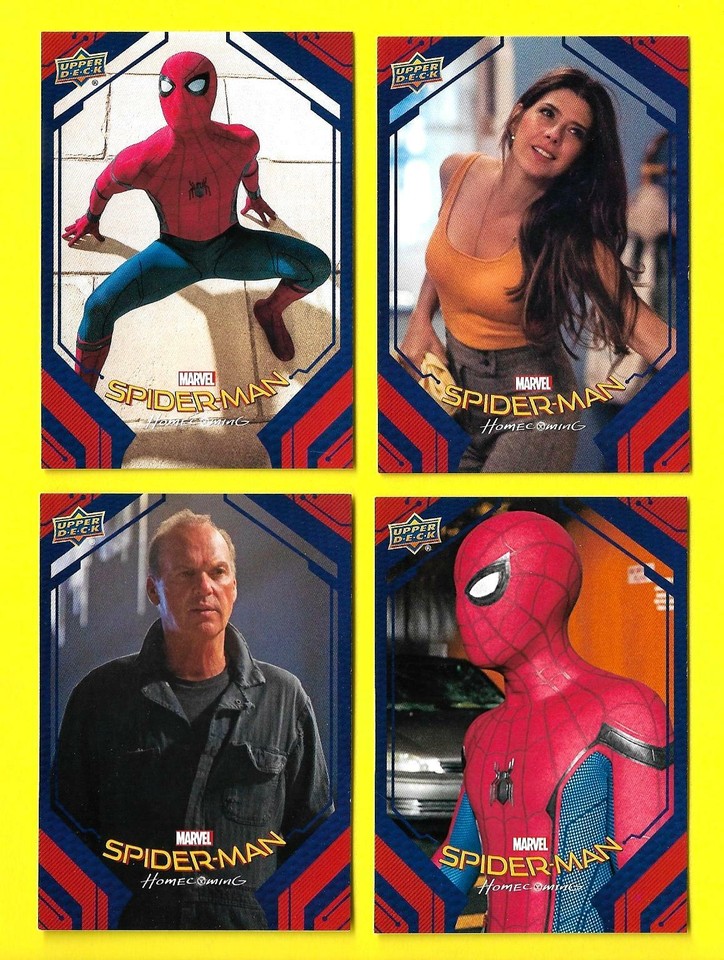 2017 Upper Deck Spider-Man Homecoming Base Card #s 1-100 You Pick Your Cards