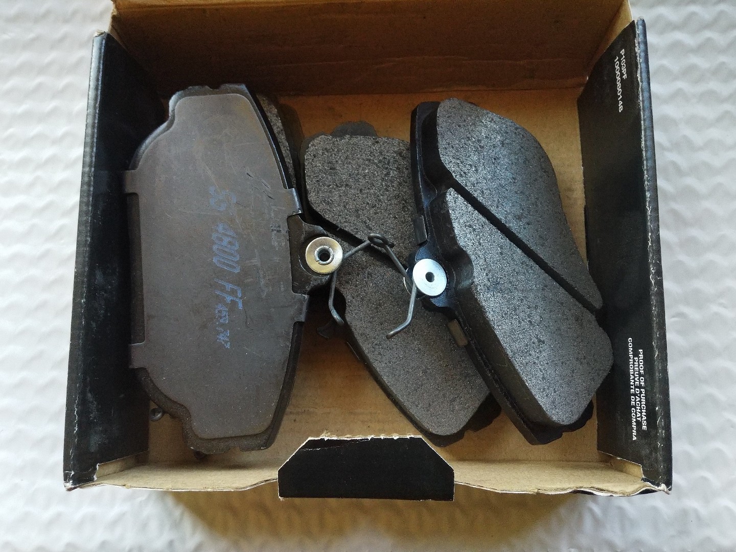 NAPA Proformer Disc Brake Pads TS7536M Windstar eBay
