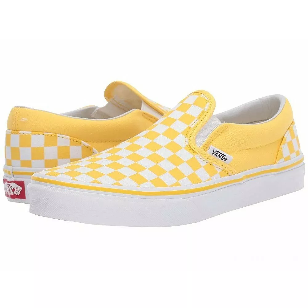 VANS CLASSIC SLIP ON LOW UNISEX MEN SIZE 6 WOMEN SIZE 7.5 SHOES ASPEN GOLD NEW