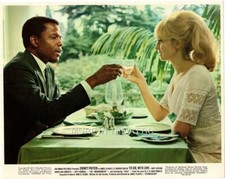 SIDNEY POITIER JUDY GEESON TO SIR WITH LOVE ORIGINAL VINTAGE US FILM STIL