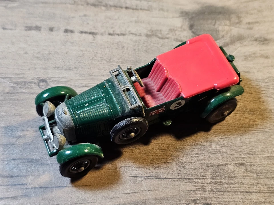 VINTAGE MATCHBOX LESNEY #3 1929 4 1/2 LITRE BENTLEY MODELS OF YESTERYEAR - Image 2 of 4