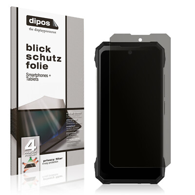 Dipos Pellicola Privacy Per ASUS ROG Phone – Protezione 4 Lati, Anti-Sguardi, Made In Germany - 3