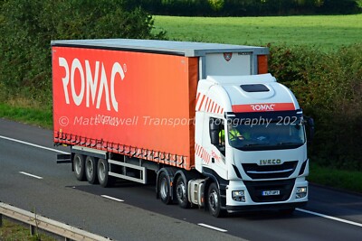 LKW Foto 12x8 - Iveco Stralis - Romac Logistics - YL17 UPT
